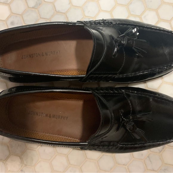Johnston & Murphy Men’s Tassel Loafer Black Size 8M - Picture 3 of 8